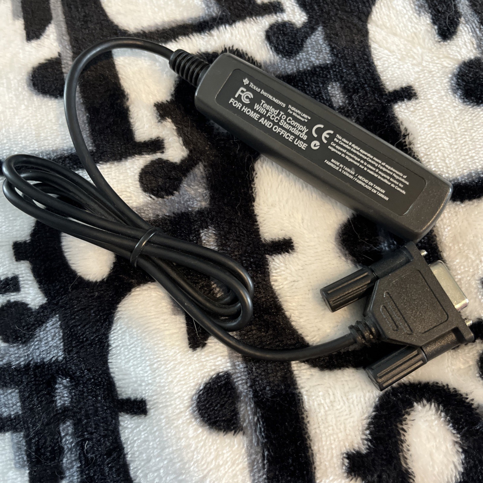 Texas Instruments TI-GRAPH LINK Serial Cable DB9