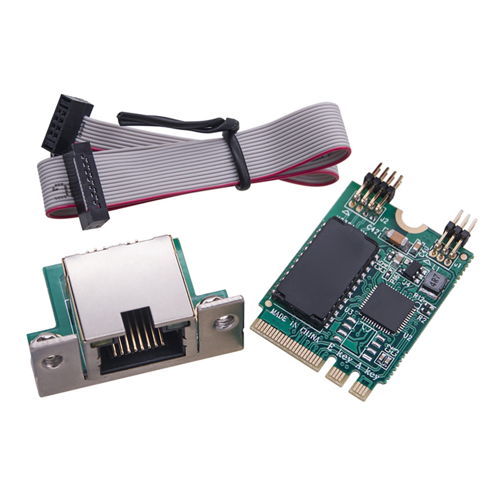1 PC M.2 Key A+E 2.5G Gigabit Ethernet Network Lan Card RTL8125B RJ45 Chipset