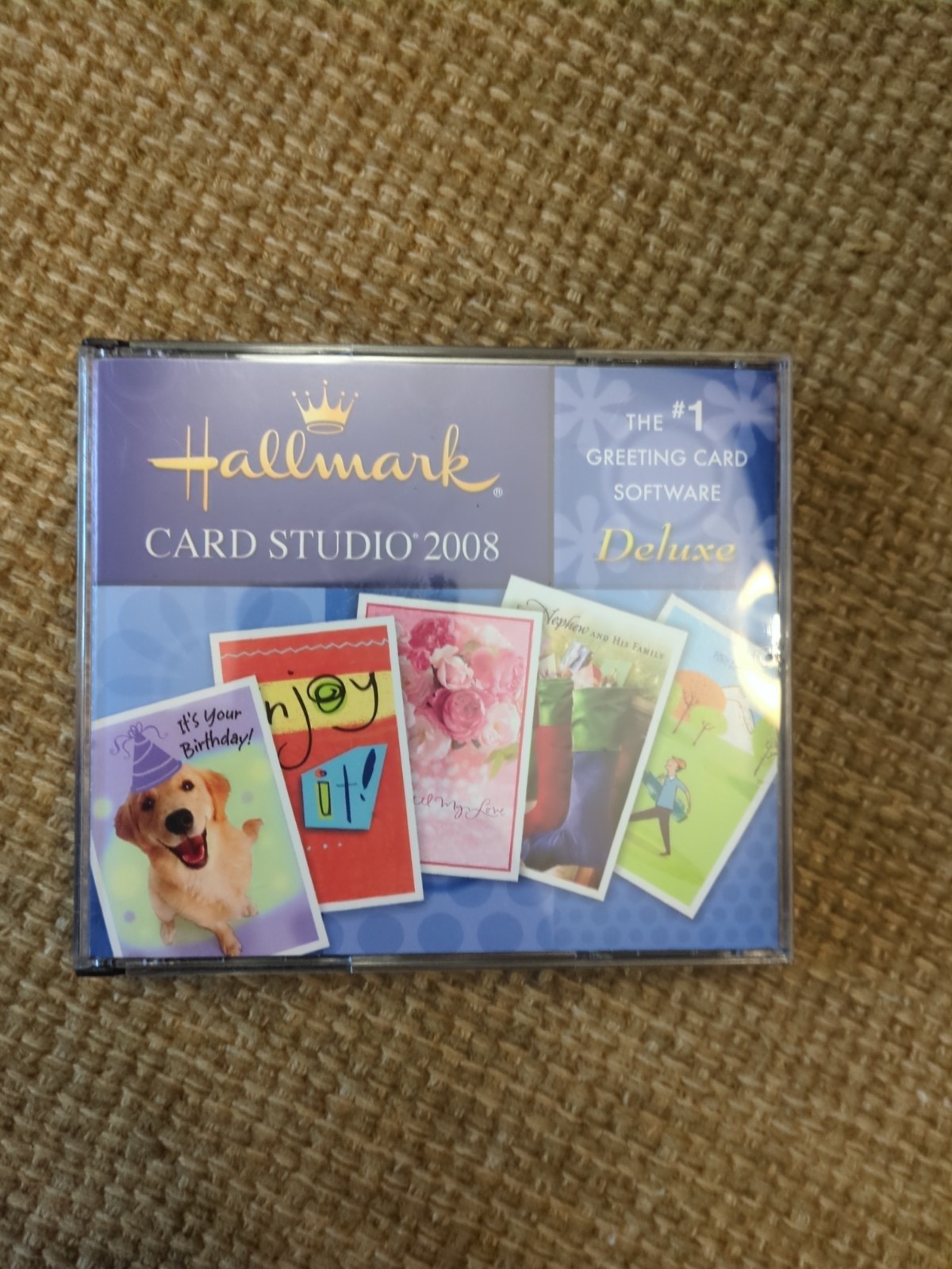 Hallmark Card Studio 2008 Deluxe CD-ROM Windows 4 CDs. Works