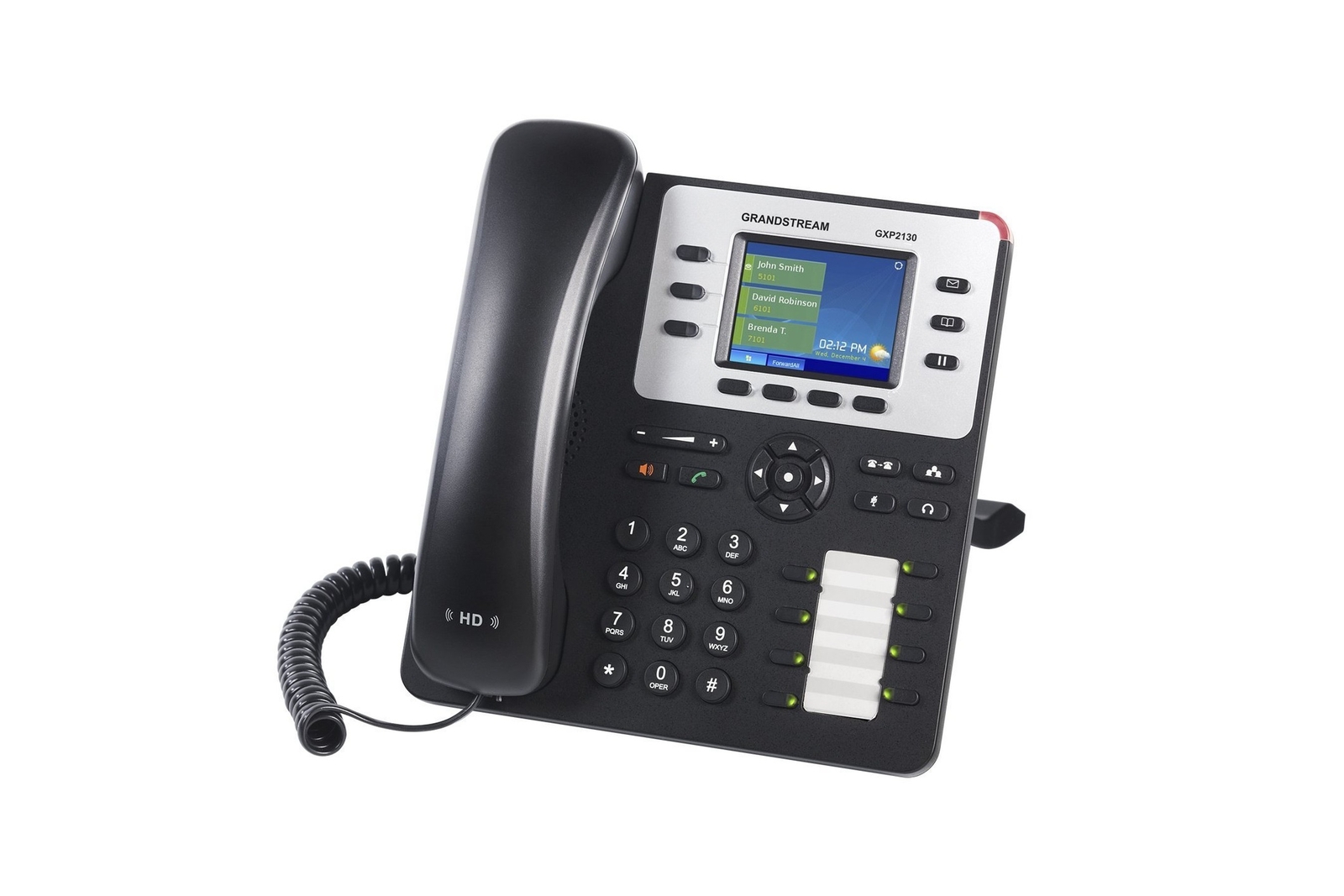 Grandstream Enterprise IP Telephone GXP2130 (2.8" LCD, POE, Power Supply Incl...