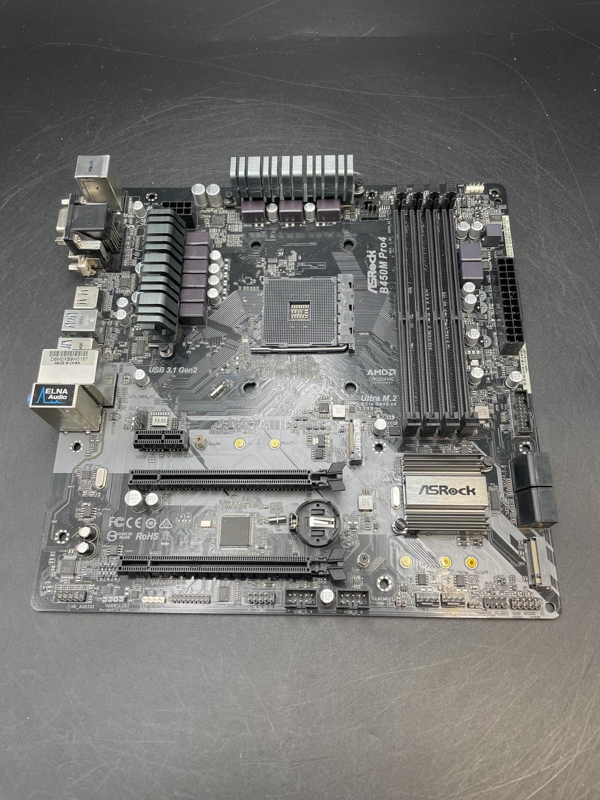 ASRock B450M PRO4 MicroATX AM4 Motherboard PC1726608