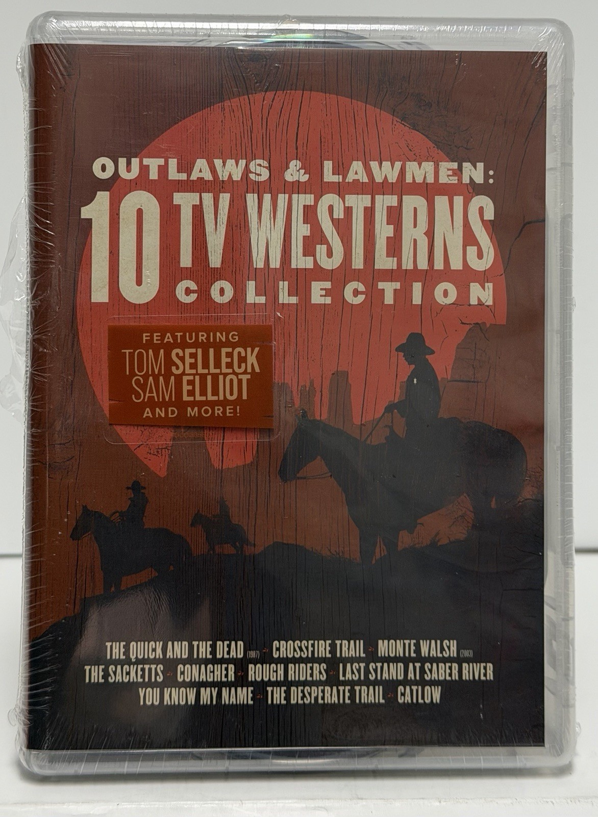 Outlaws & Lawmen 10 TV Westerns Collection 12-Disc DVD Set