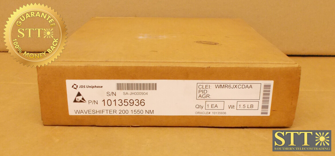 10135936 JDSU WAVESHIFTER 200 OPTICAL REGENERATOR WMR6JXCDAA NEW