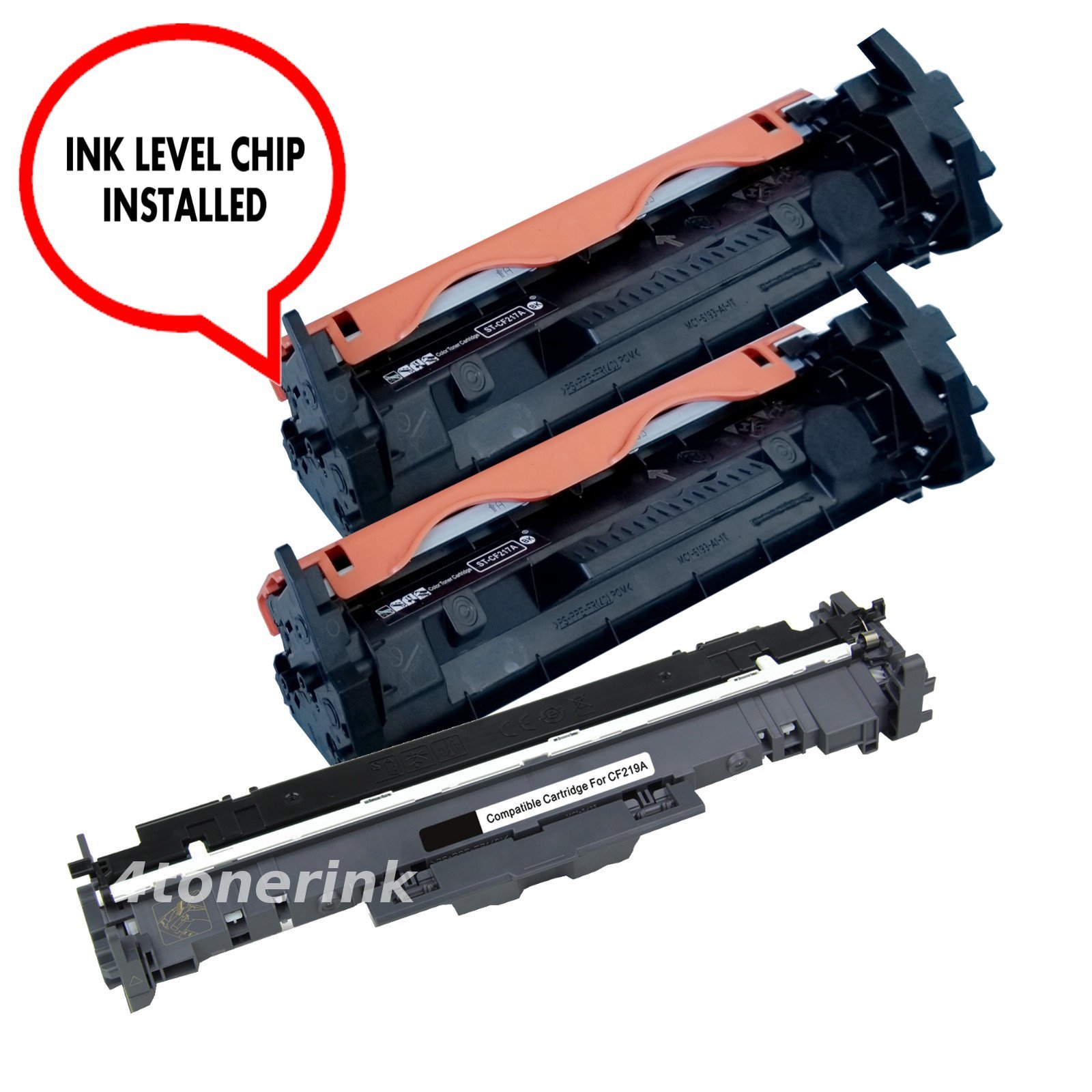 CF219A Drum & 2x CF217A 17A Toner Set For Hp Lasejet M130fn M130nw M102w M102a