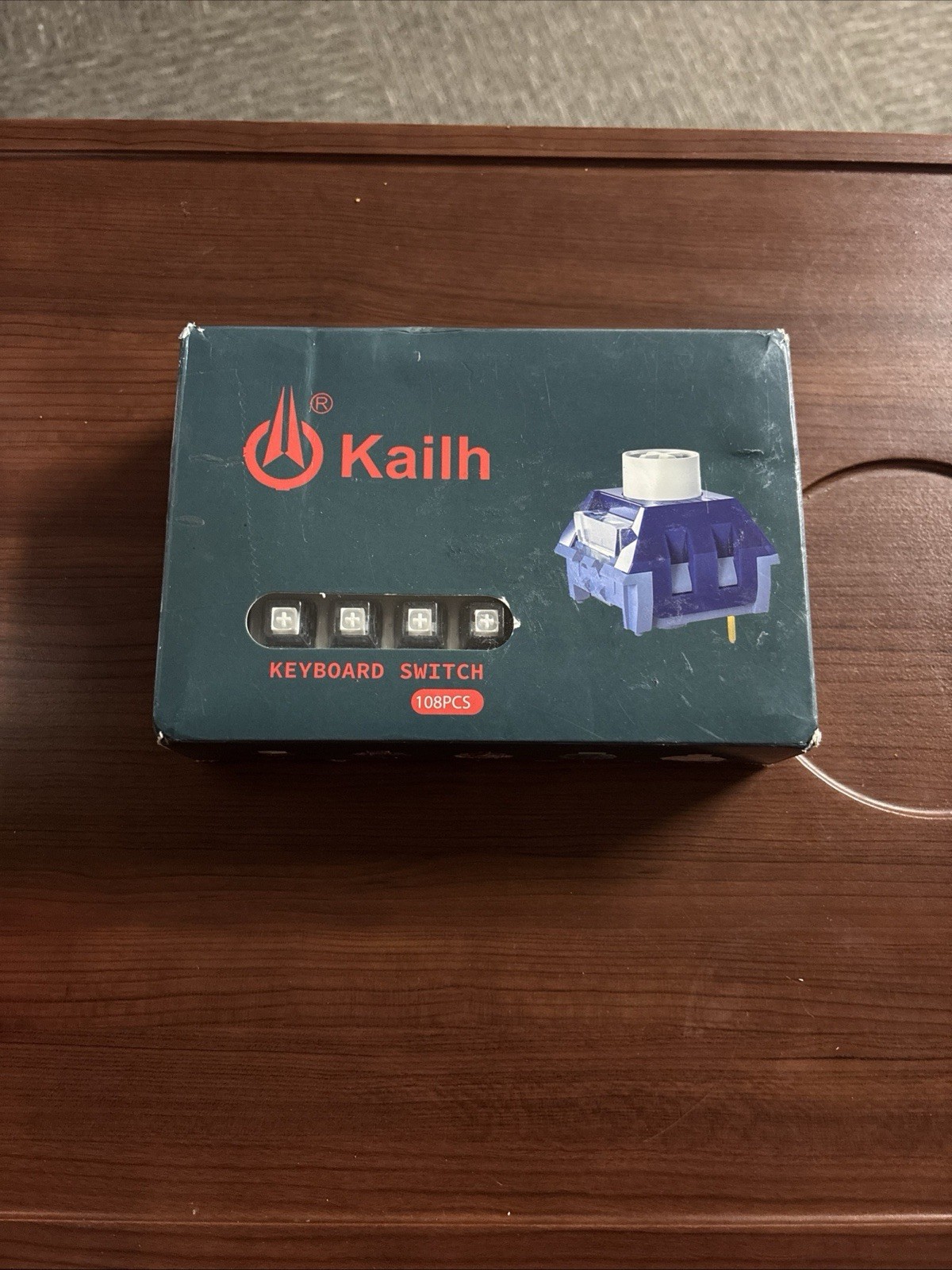 Kailh Mechanical Keyboard Switches 108pcs Multiple Switch Types