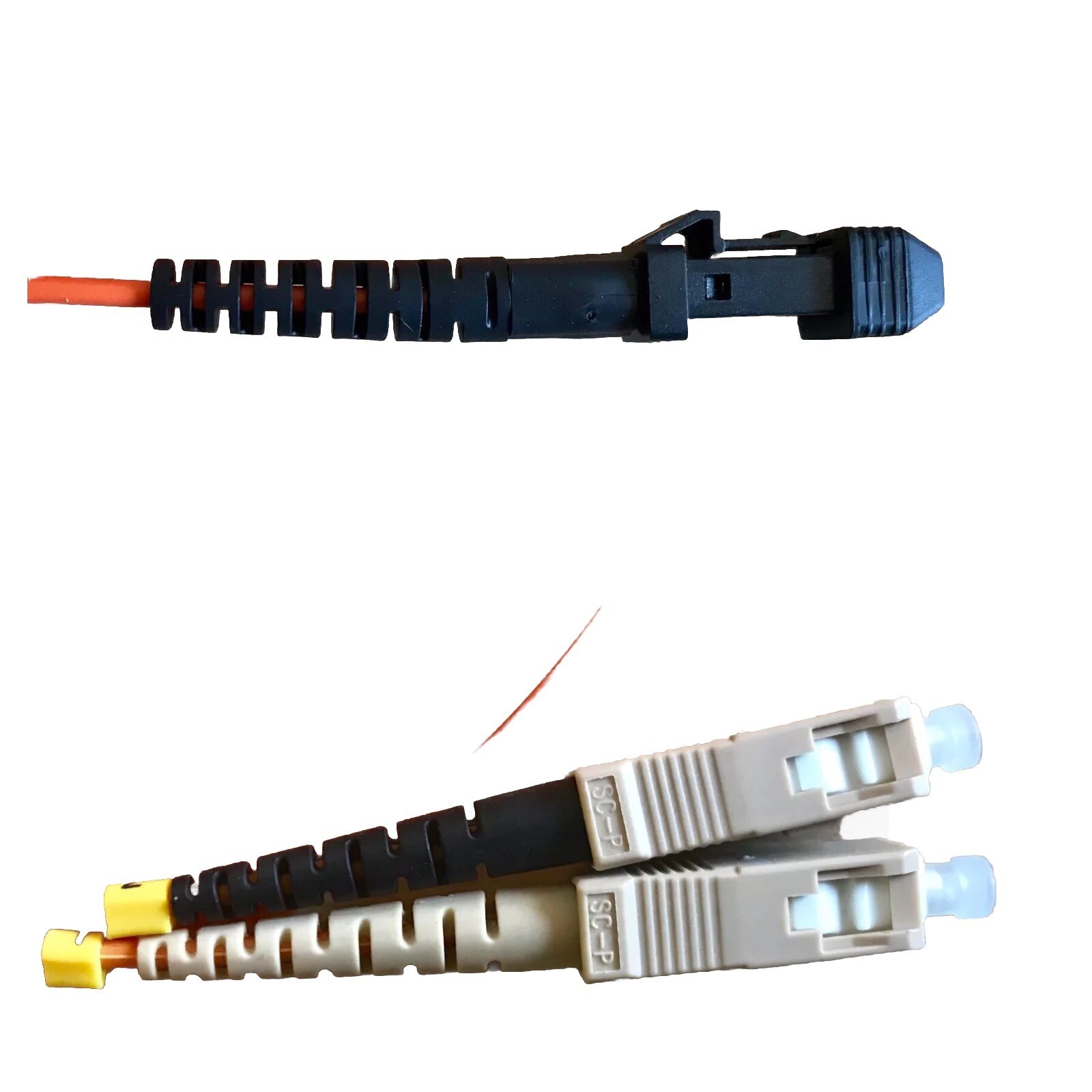 mss fibre Fibre Patch cable SC to MTRJ, 62.5/125, LSZH, Duplex, M/Mode, 5 meters
