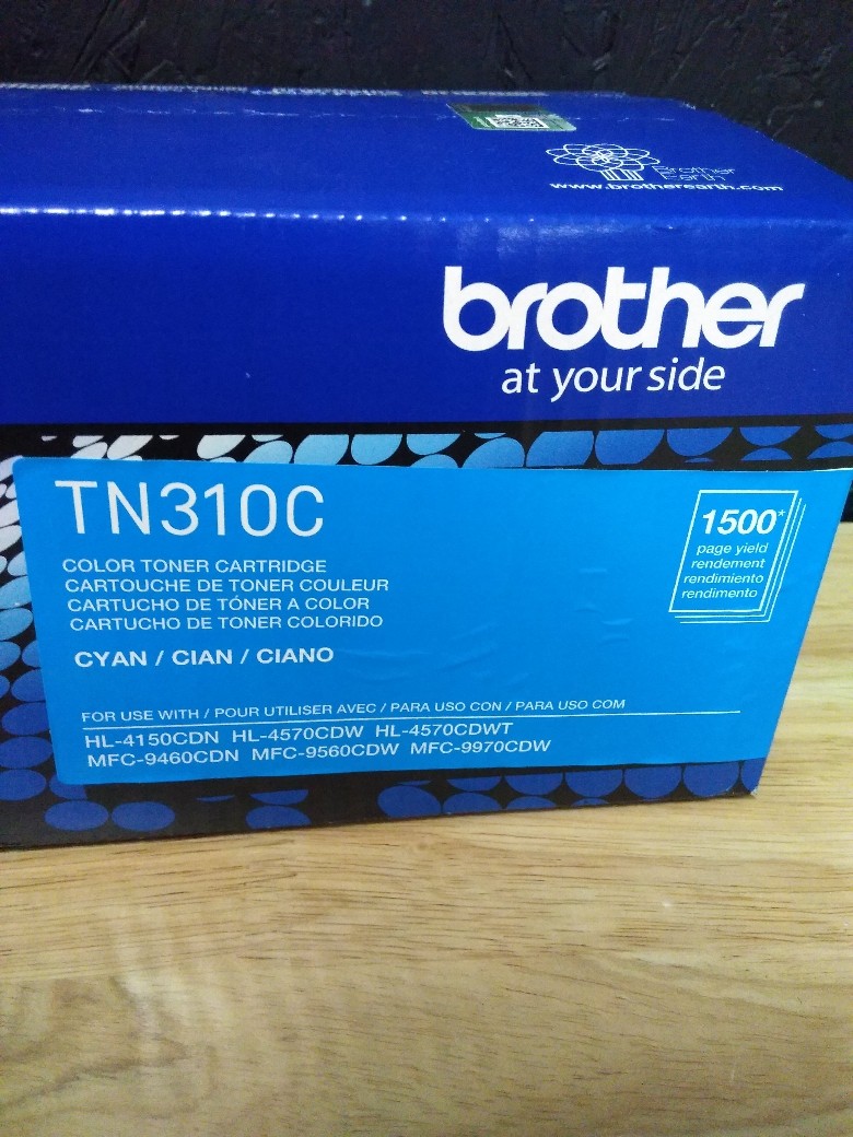 Brother TN310C Cyan Toner Cartridge Genuine OEM