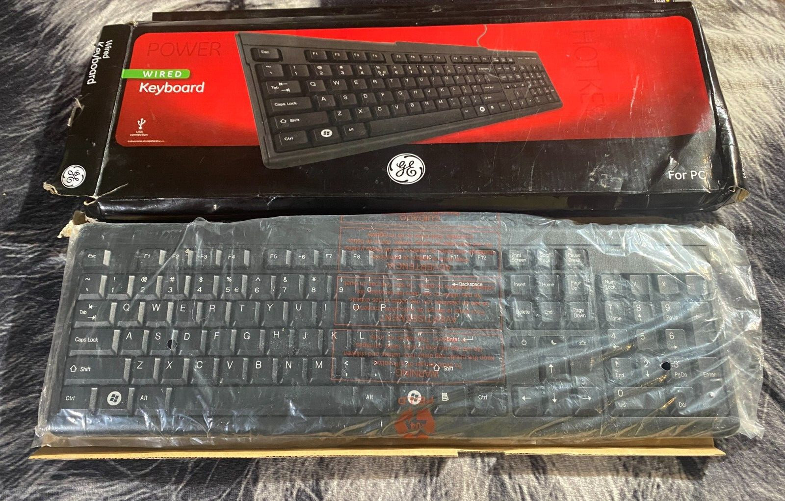 Vintage GE Wired Keyboard 98139