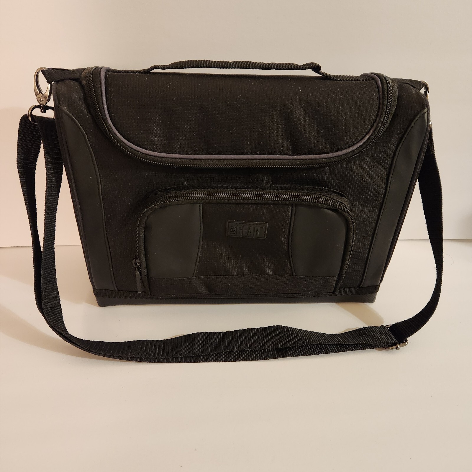 USA GEAR Small Versatile Messenger Bag Adjustable Removable Strap & Divider