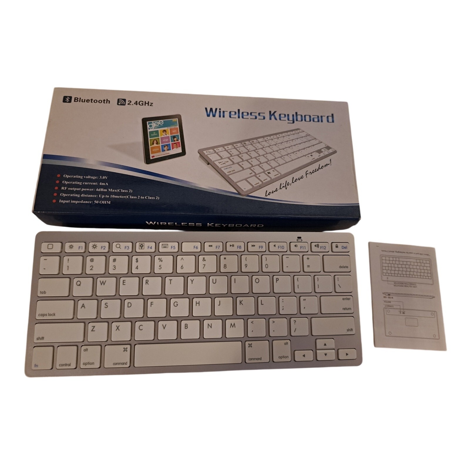 SPARIN ultra slim mini bluetooth 3.0 wireless keyboard for ios, Android