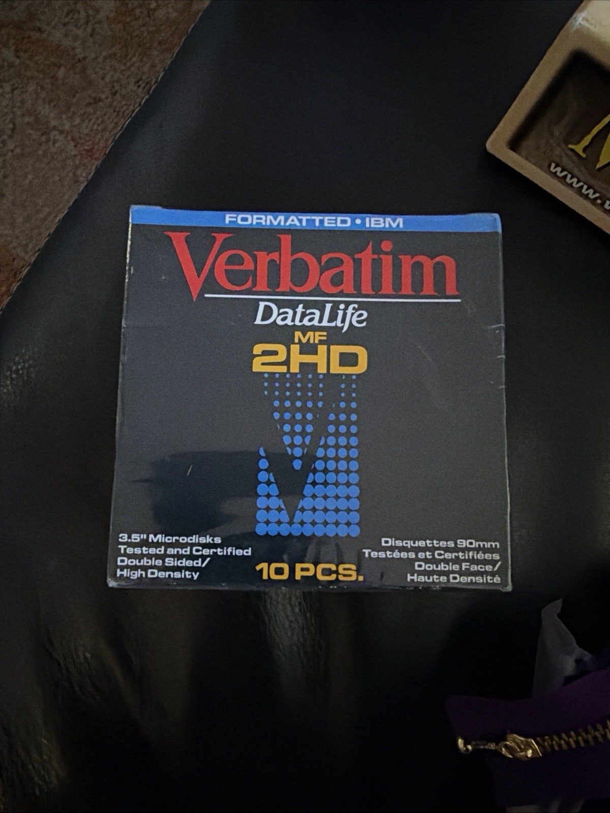 Verbatim Data Life MF 2HD 10 Pcs Per Box 3.5"