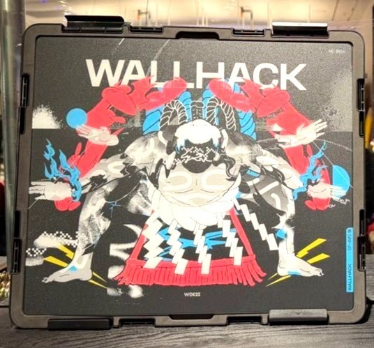 WALLHACK Shibuya Parco exclusive WOK22 Glass Mouse Pad SP-005 Limited to 150