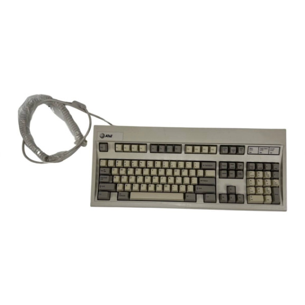 Rare Vintage AT&T 715-BCS Terminal Keytronic Keyboard E03608Q306FA
