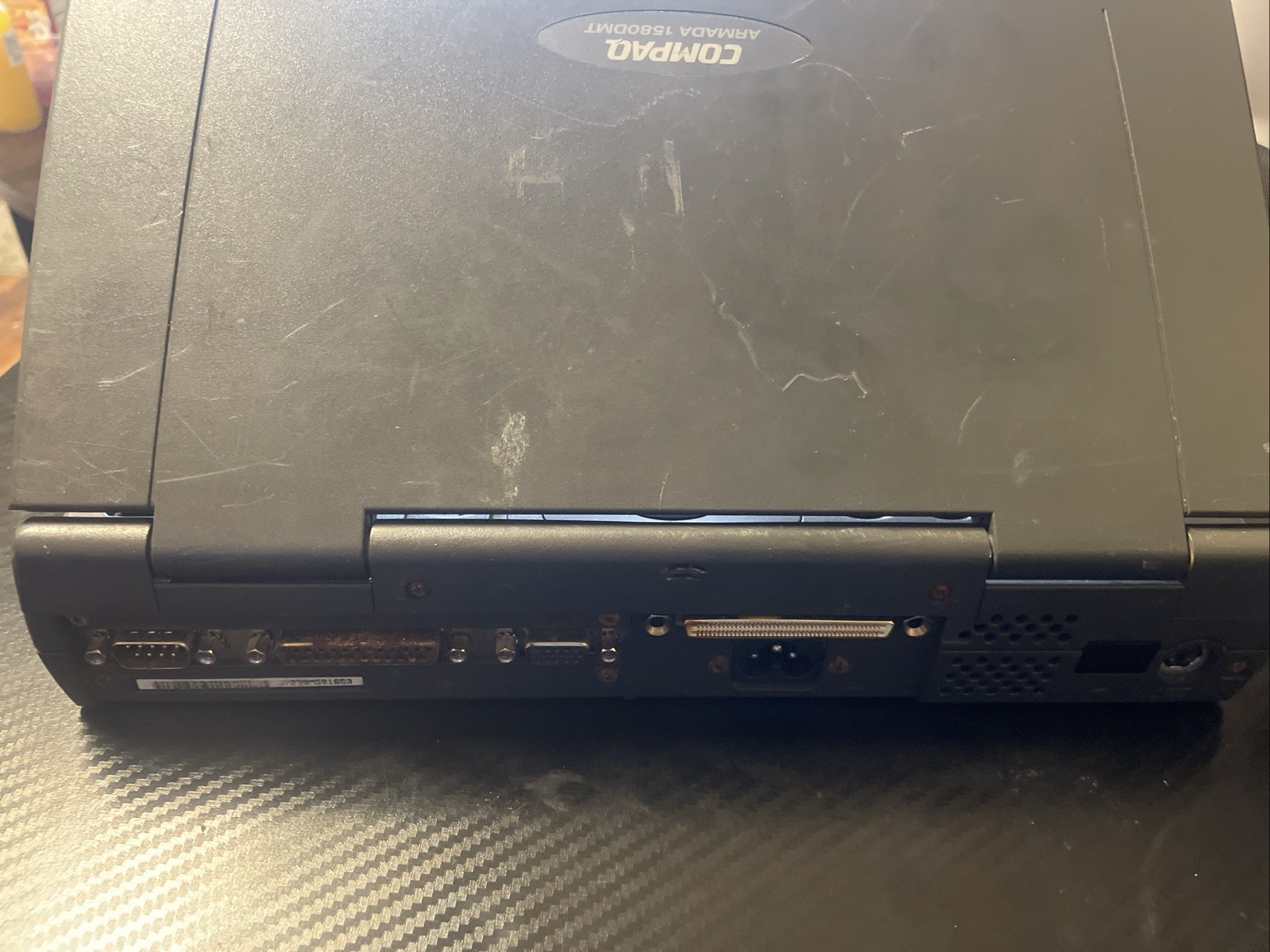Compaq Armada 1580DMT- For Parts- Screen Doesn’t Power On-Tested