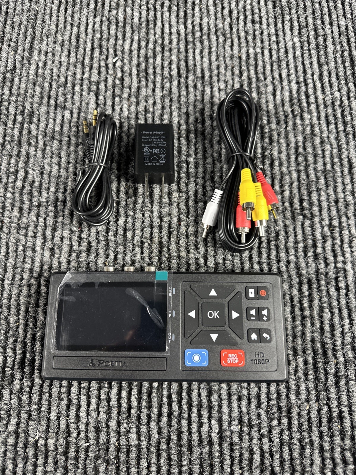 Portta VD10 HDMI Video Recorder 1080p HD SD Card, Remote, RCA/HDMI I/O No REMOTE