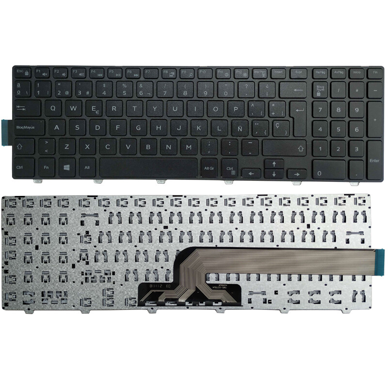 Laptop Spanish/Latin Keyboard FOR DELL Inspiron 3565 3567 3568 3573 3576