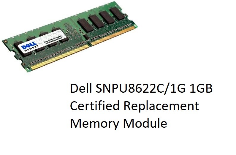 Dell SNPU8622C/1G 1GB Certified Replacement Memory Module