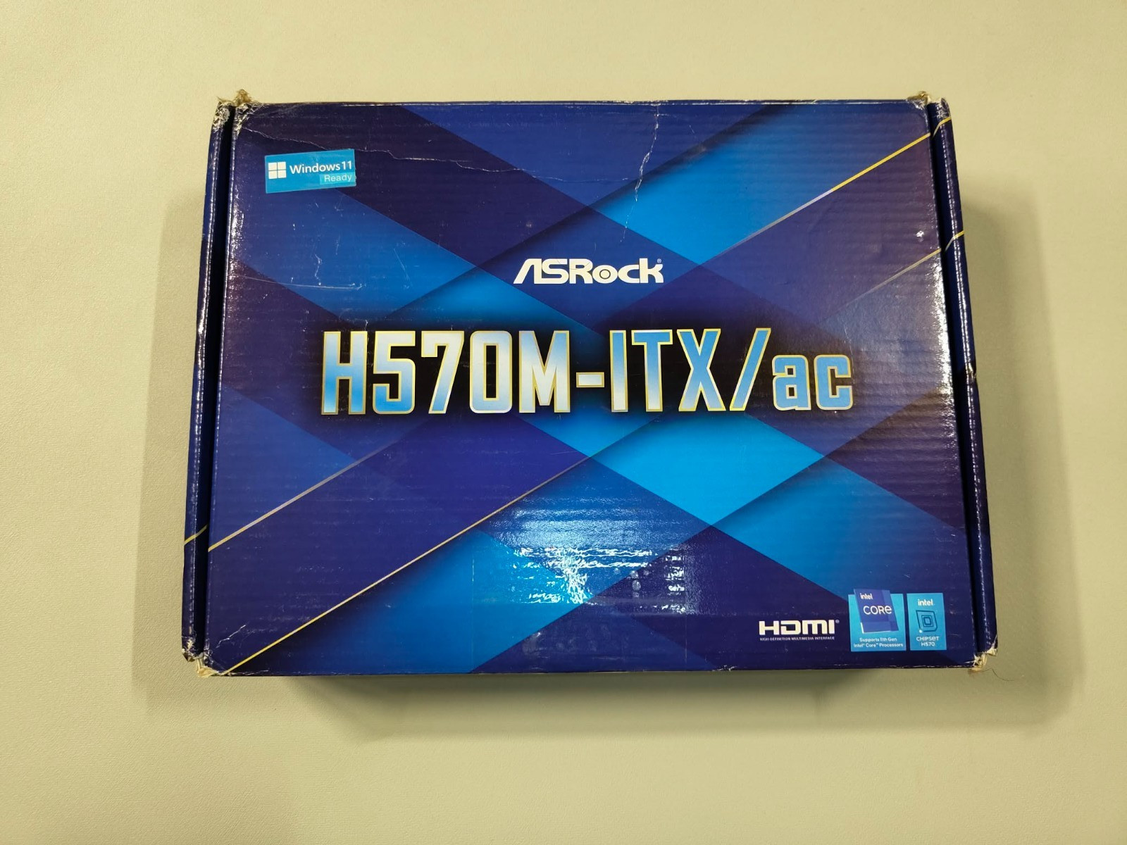 Asrock H570M-ITX / AC Mini-Itx Motherboard LGA1200 DDR4 5066MHz Oc USB 3.2