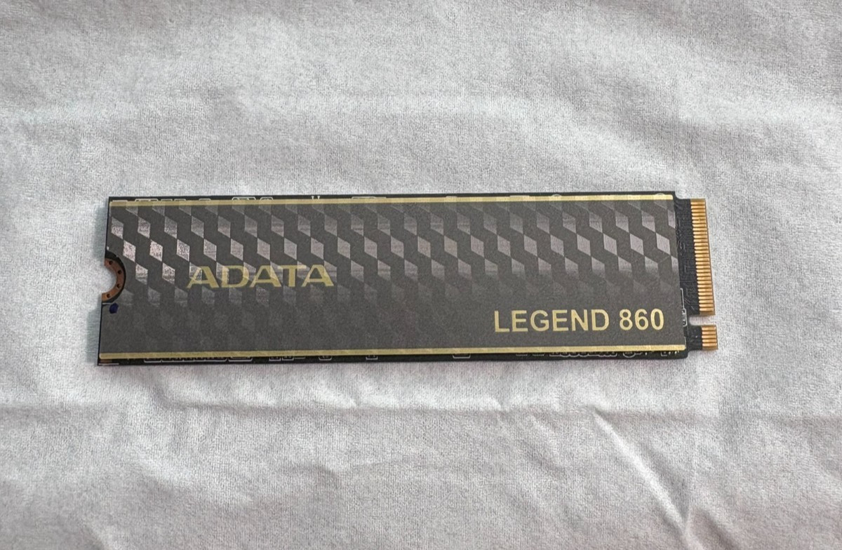 ADATA Legend 860 1TB NVMe PCIe Gen4 M.2 2280 SSD - NEW SYSTEM PULL