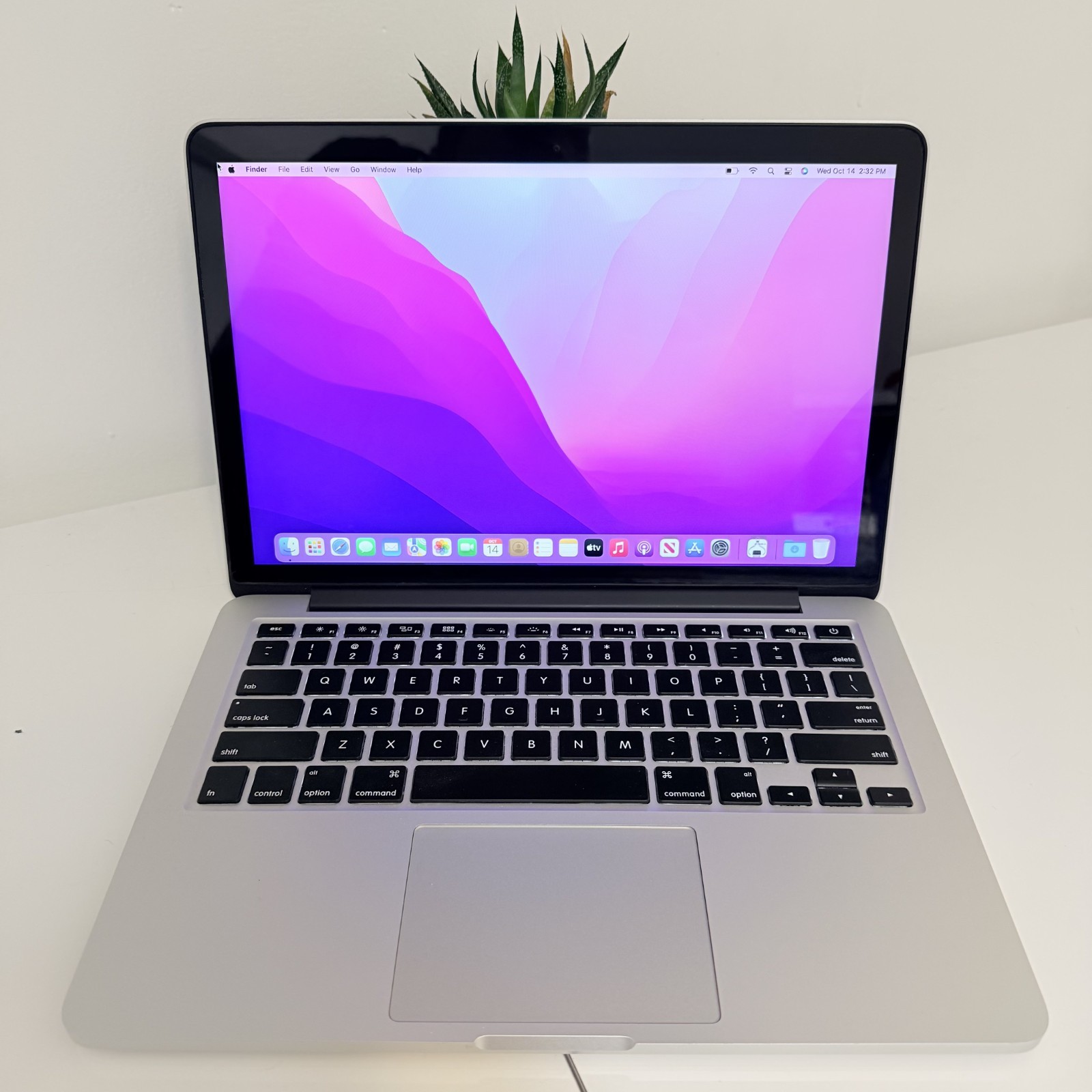 2015 Apple MacBook Pro 13" A1502 i5 2.7 GHz 8GB RAM 256GB SSD Silver Used C