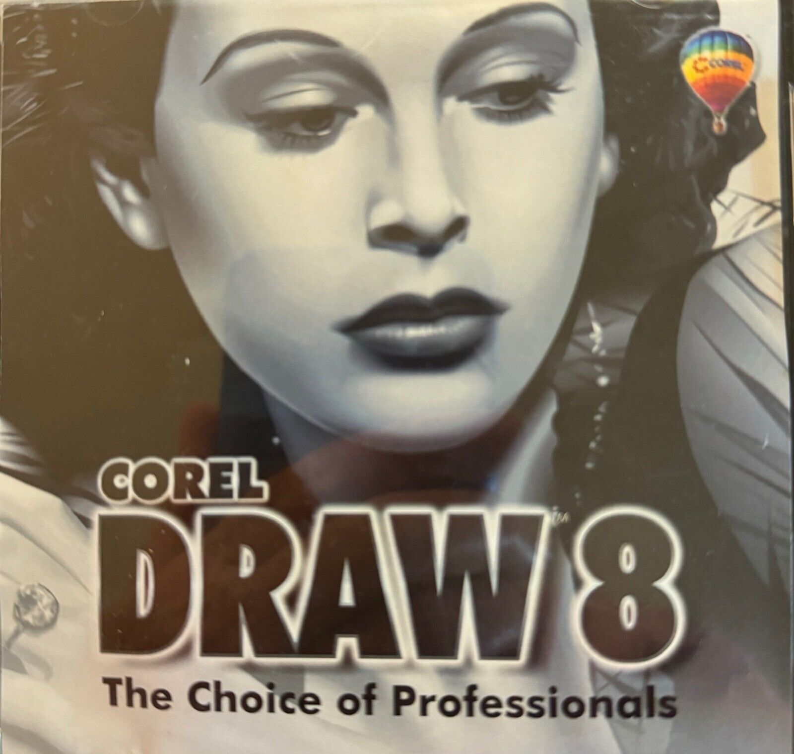 Corel Draw 8 PC CD professional illustration photo editing page layout program