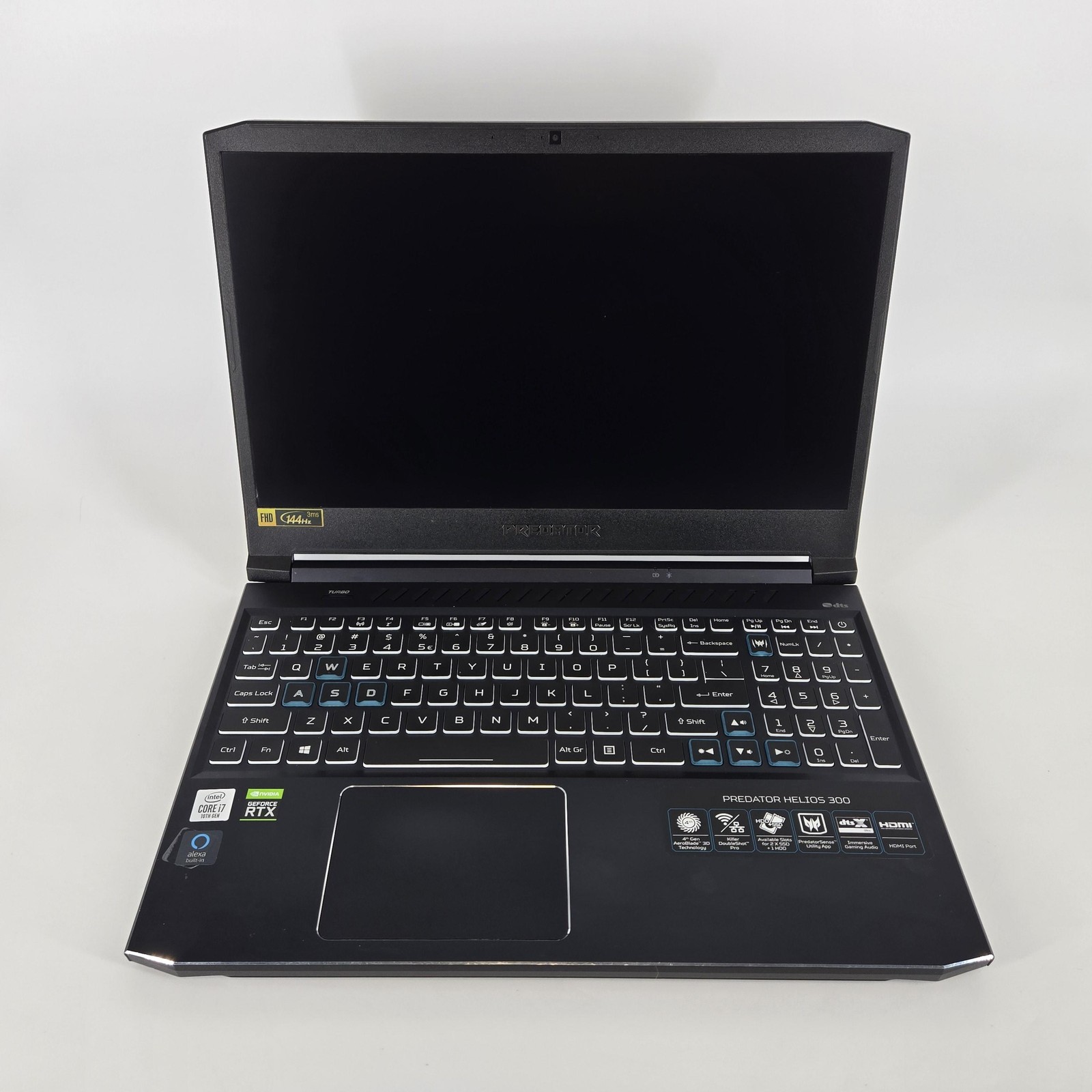 Acer Predator Helios 300 15 144Hz FHD i7-10750H 2.60GHz 16GB 512GB SSD RTX 2060