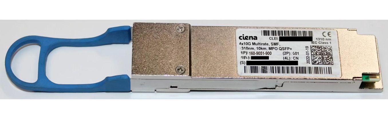 Brand New Ciena 160-9051-900 Dual 1000BASE-BX BiDi CSFP 10km 1310/1490nm
