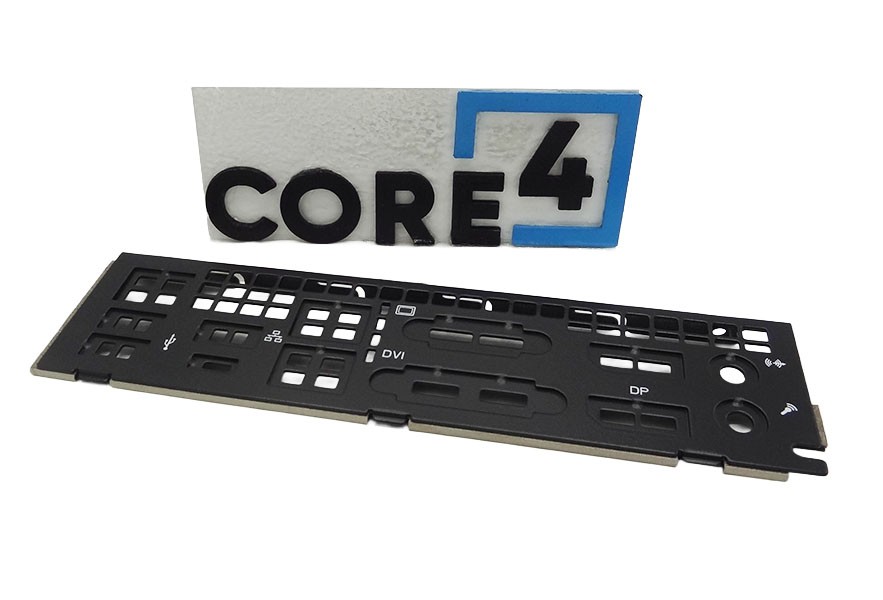 SUPERMICRO MCP-260-00128-0B 1U I/O Shield for X11SCZ on SC510 with EMI Gasket,Ro