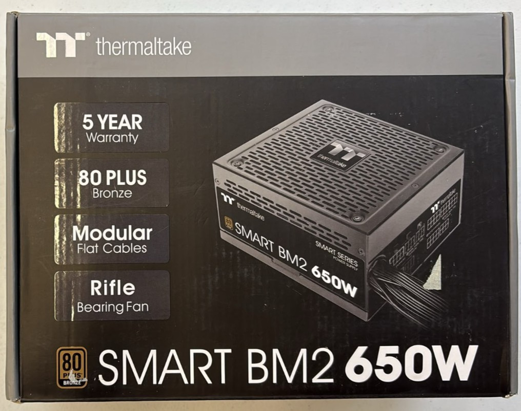 Thermaltake 80 PLUS Smart BM2 650W Module. ,  OPEN BOX