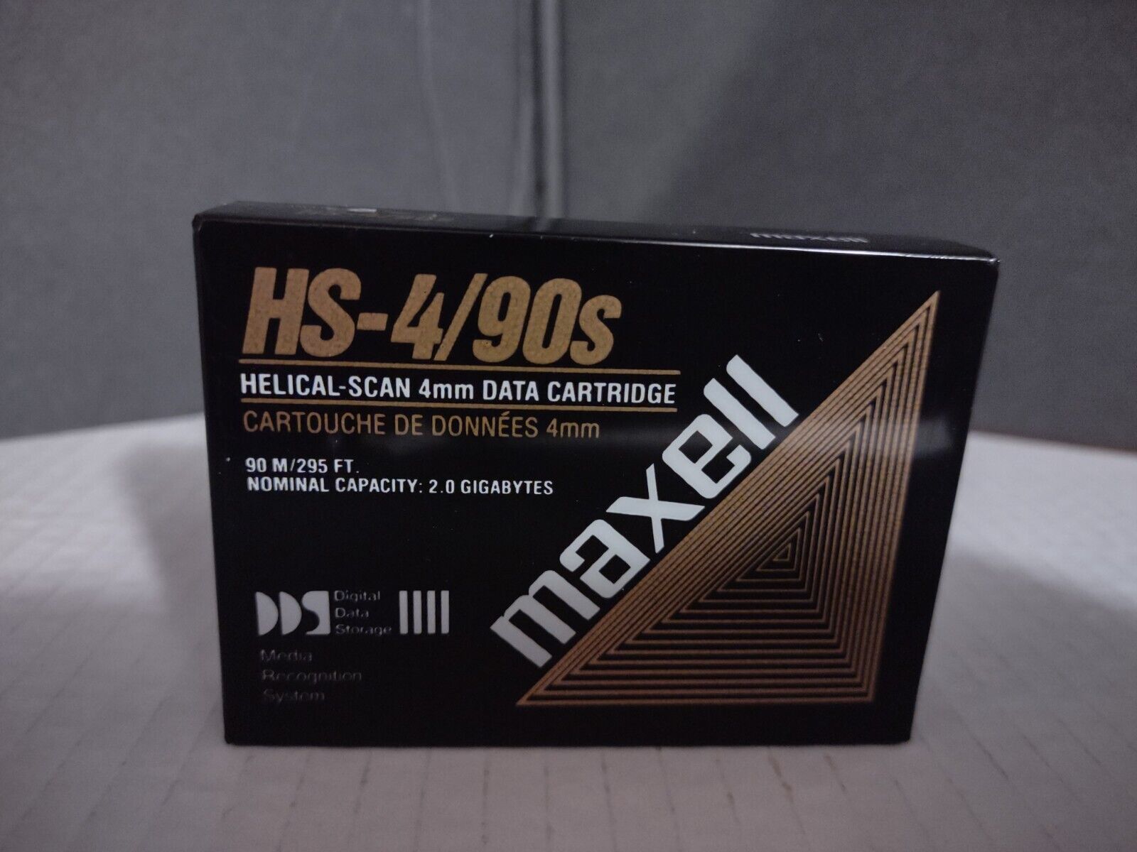 3 COUNT NEW Sealed Individual Maxell HS-4/90s DDS 4mm Data Cartridges  #B4