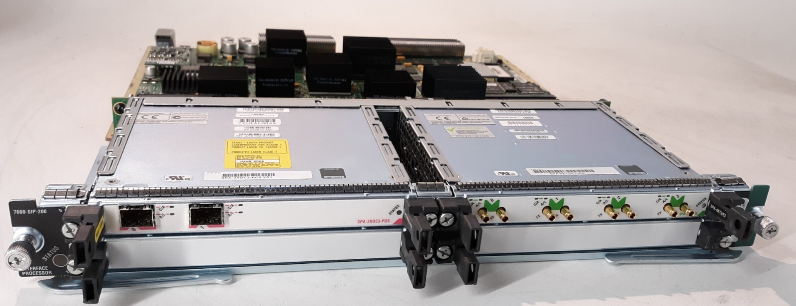 Cisco 7600-SIP-200 SPA Interface Processor w/ SPA-4XT3/E3 + SPA-2X0C3-POS
