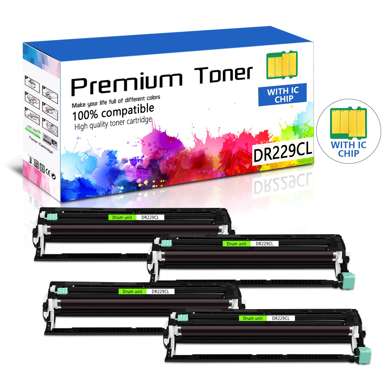4PK DR229CL DR-720 Drum for Brother DCP-8150DN 8155DN MFC-8710DW 8510DN