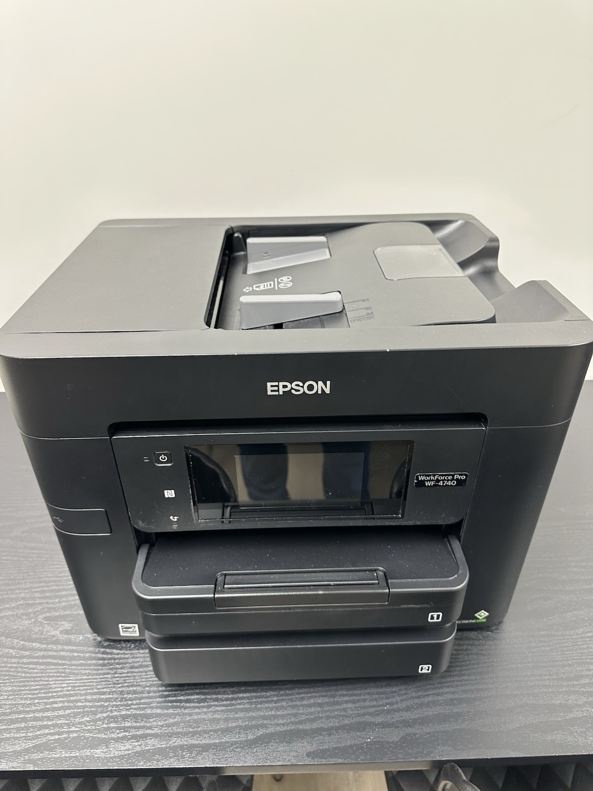Epson WorkForce Pro WF-4740 All-In-One Inkjet Printer - Black (C11CF75201)