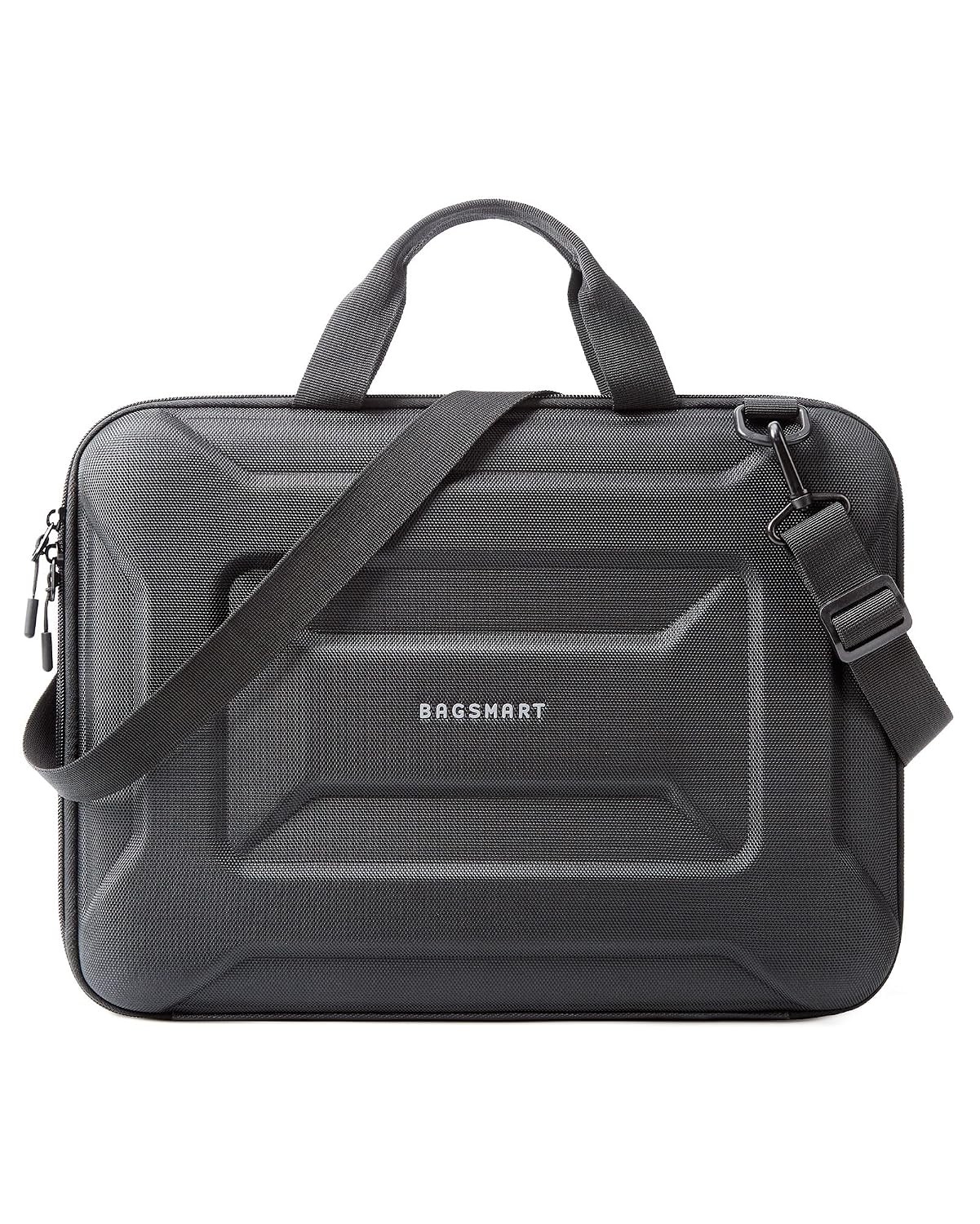 15.6-16 inch Waterproof Laptop Case with Strap Handle Black Laptop Sleeve