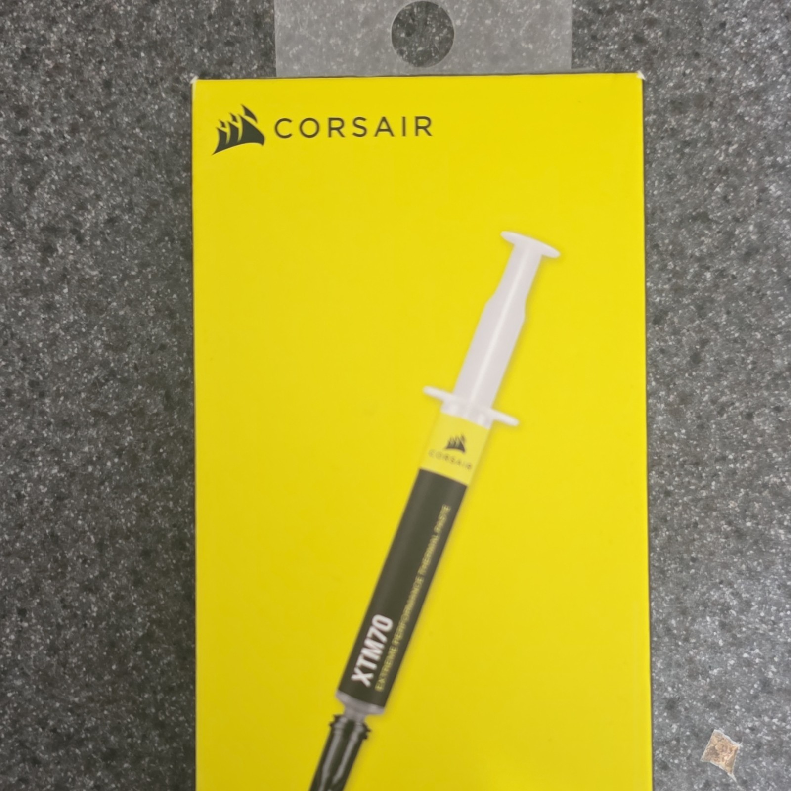 Corsair XTM70 Thermal Paste Compound Syringe for AMD/Intel CPU Gray/Black