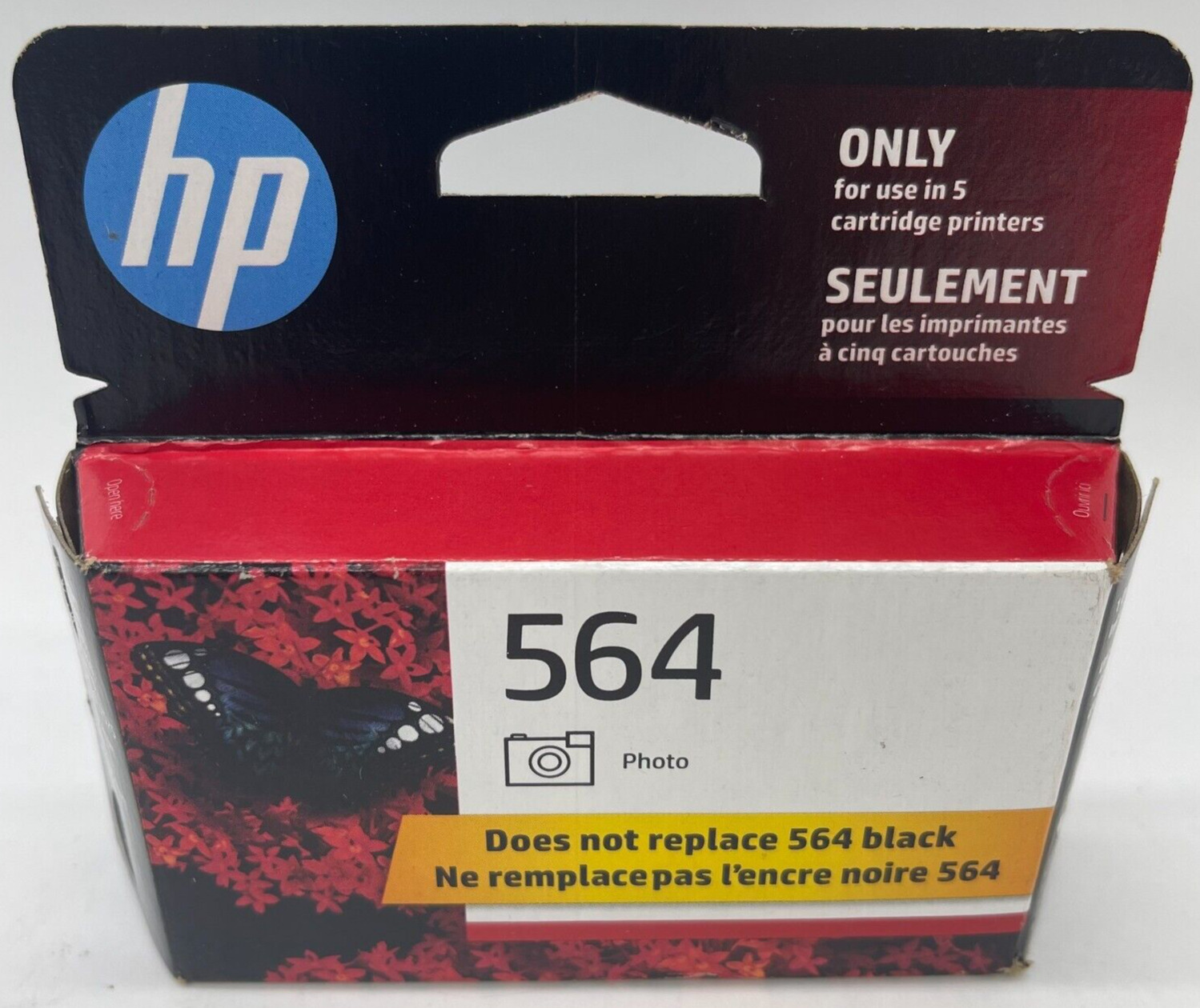 Genuine OEM HP 564 Photo Black Ink Cartridge Exp. 12/2024 NEW SEALED FAST SHIP 