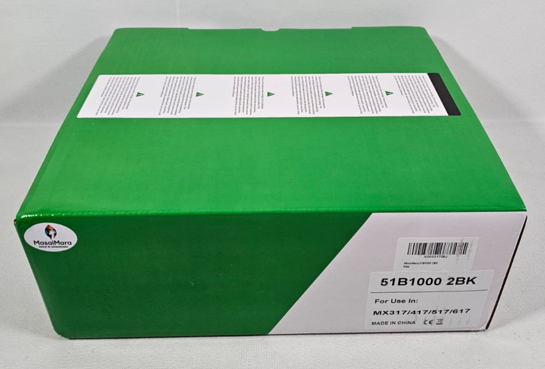 For Lexmark MS317 MS317dn 2x Toner Cartridge Black MX317dn MS417 MS417dn MX417de