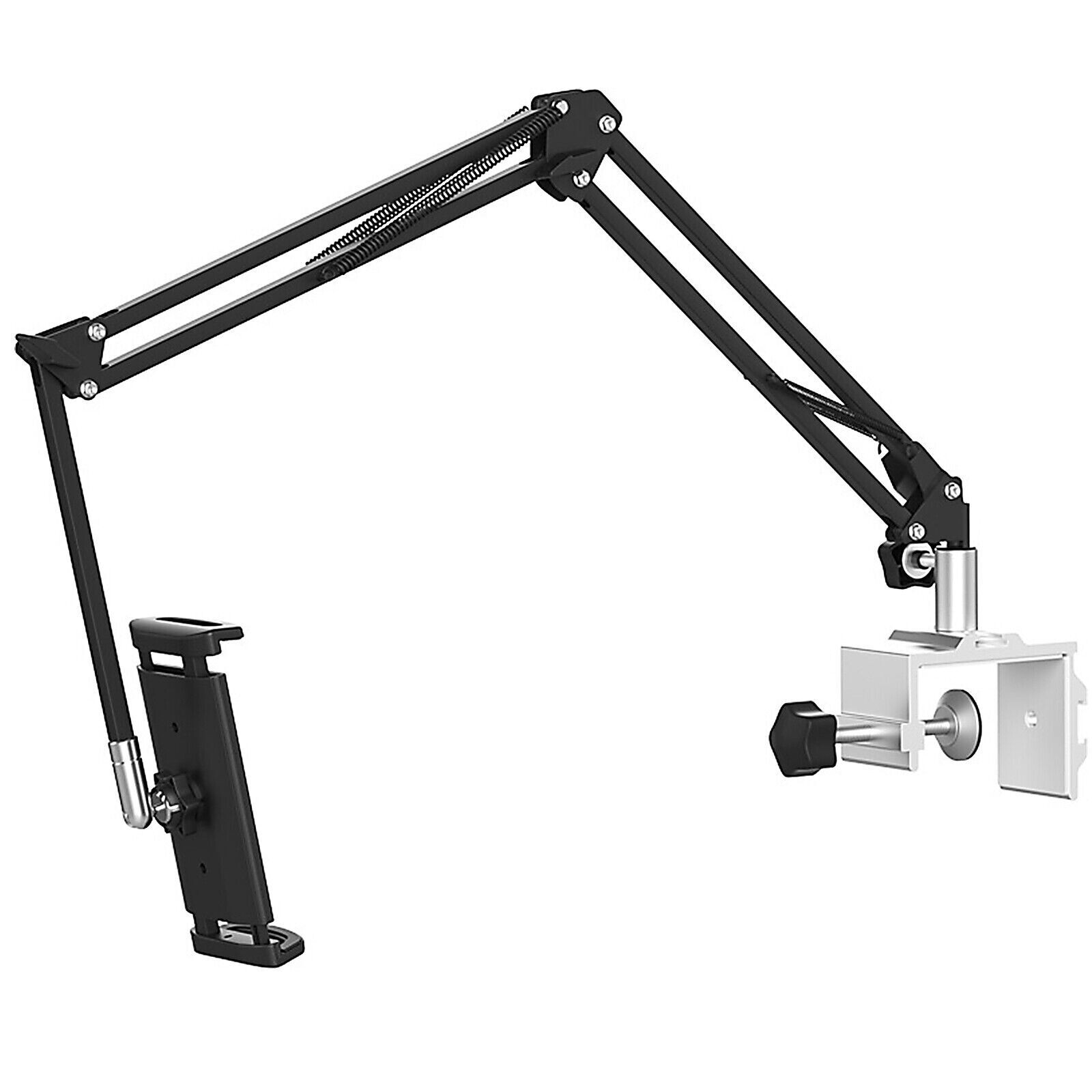 Foldable Adjustable Phone/Tablet Lazy Metal Holder 360° Rotatable for Bed 4-13.5