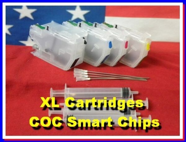 Compatible Refillable XL Cartridges For Printers That use The LC-3017, LC-3019