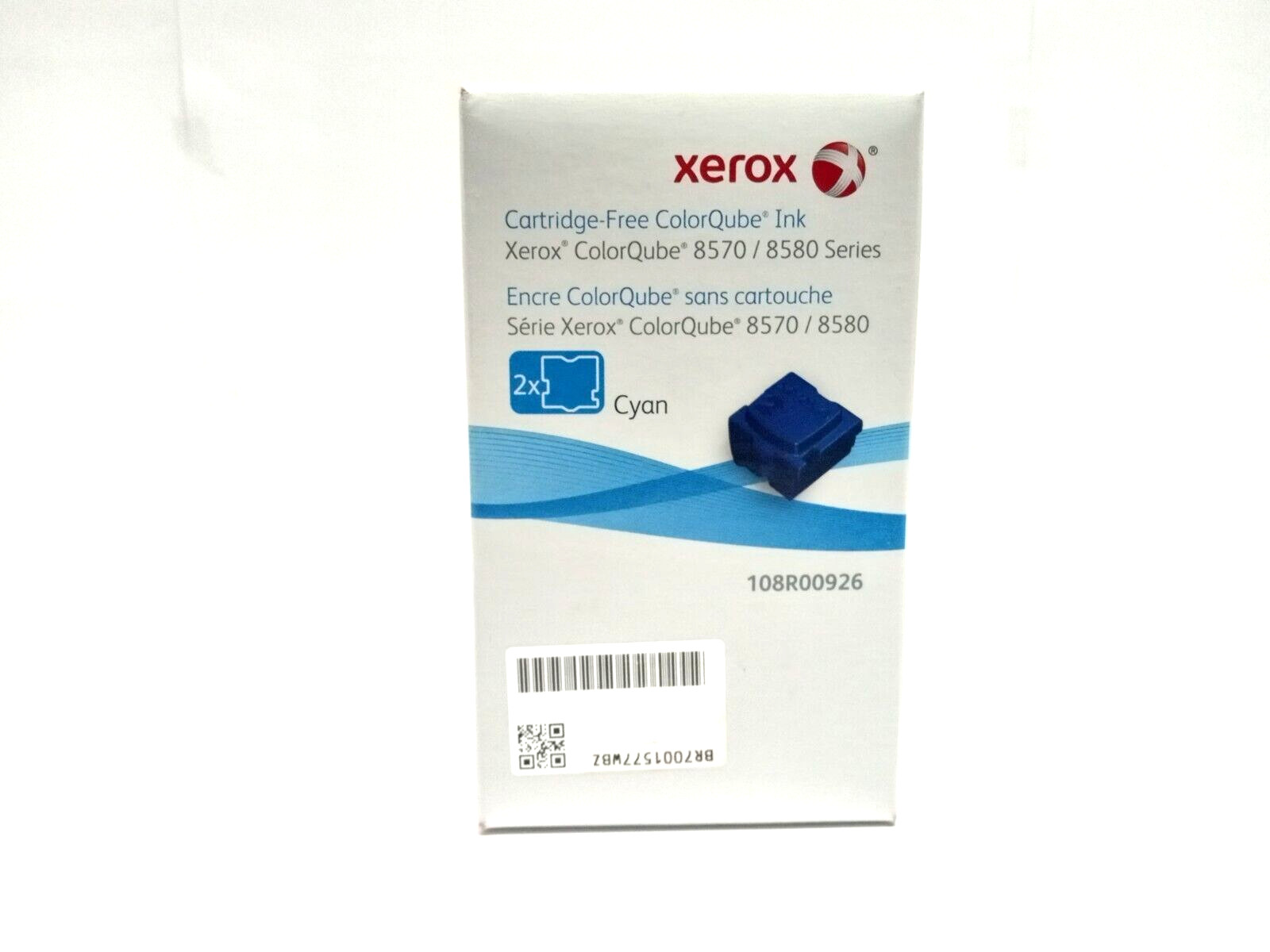 Genuine Xerox ColorQube 8570/8580 Series Cyan Solid Ink 108R00926