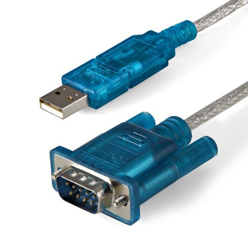 StarTech 3ft (91cm) 1-Port USB to RS232 DB9 Serial Adapter Cable, USB to Seri...