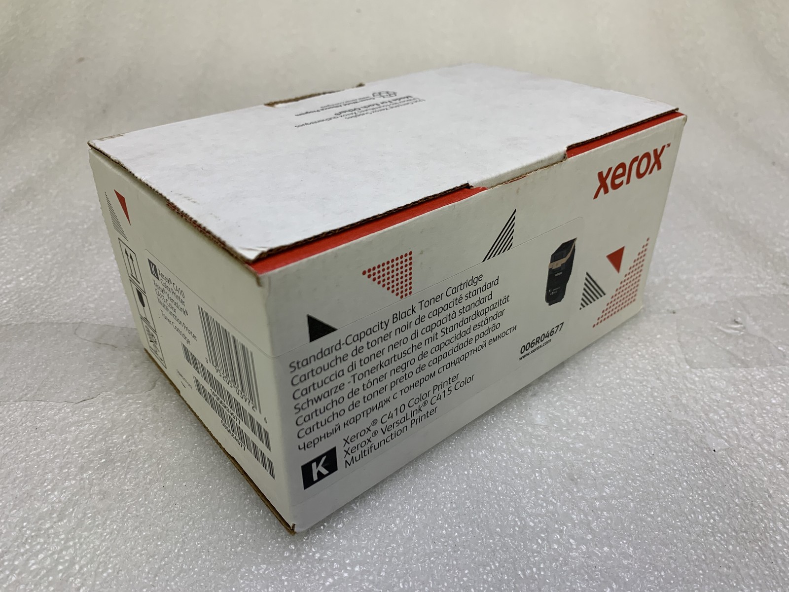 Xerox 006R04677 Black Toner Cartridge for C410 Printer BRAND NEW