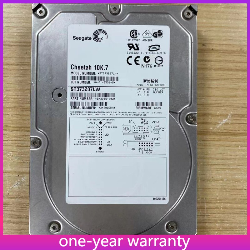 Seagate Cheetah ST373207LW 10k.7 73 Gb SCSI 3.5 Internal Hard Drive