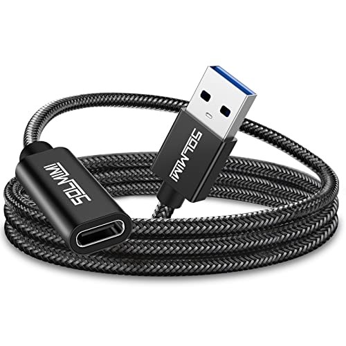 USB C Female to USB Male Adapter 4FT(1.2M), Upgraded Type C to USB 3.0 Male 