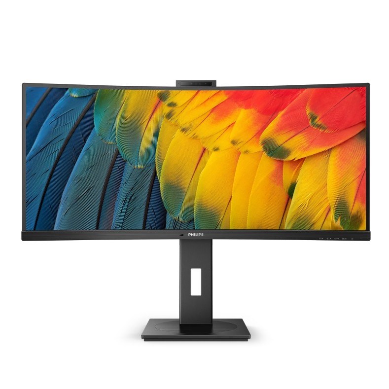 Philips Ultrawide 34B1U5600CH 34" Class Webcam UW-QHD Curved Screen LCD Monitor