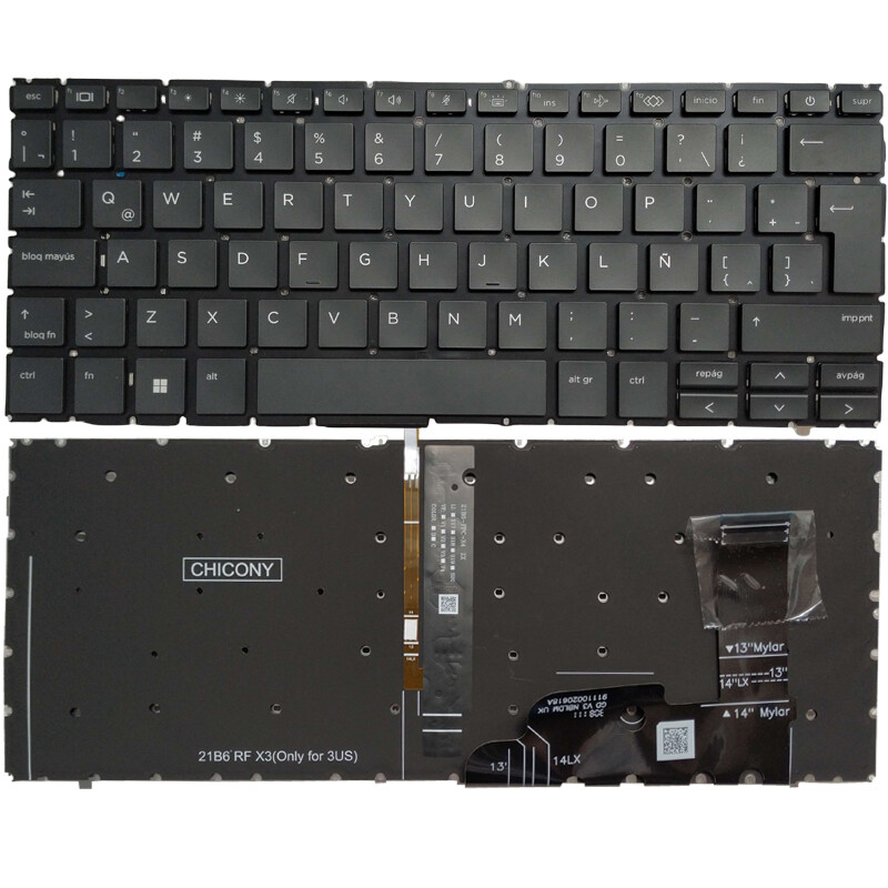Laptop NEW FOR HP EliteBook 1040 G9 1040 G10 French Spanish/Latin Keyboard