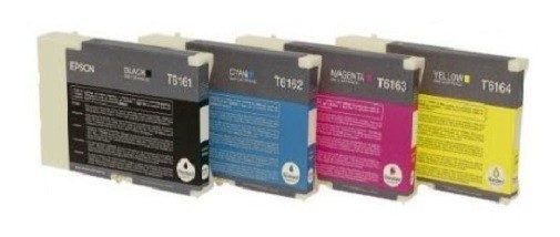 4 X Original Epson Ink B300 B310 B310N B500 B510 / T6161 T6162 T6163 T6164 NEW