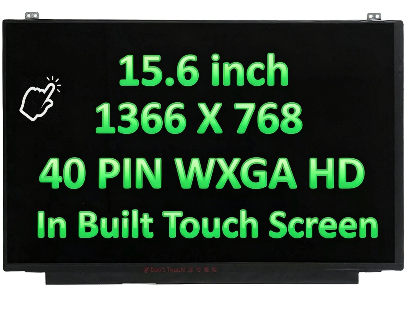 AUO B156XTK01.0 15.6" Touch Screen Laptop LED LCD Display Panel 40 Pins HD New