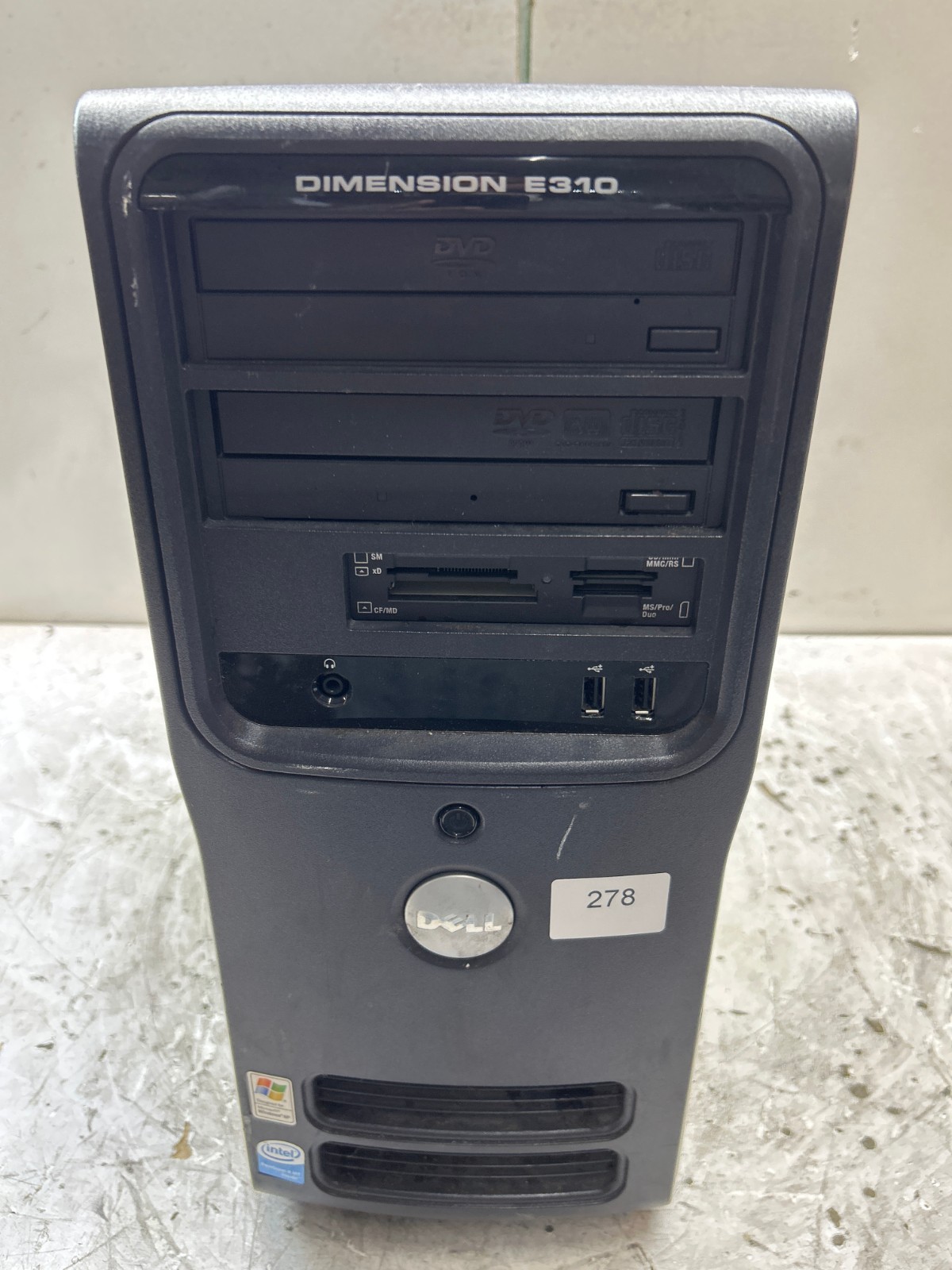 Dell Dimension E310 Intel Pentium 4 2.80GHz 1GB NO HDD