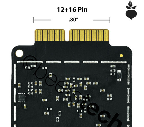 Apple 1TB NVMe Blade SSD – Samsung MZ-KKW1T00/0A8 SSPOLARIS (12+16-pin) for iMac